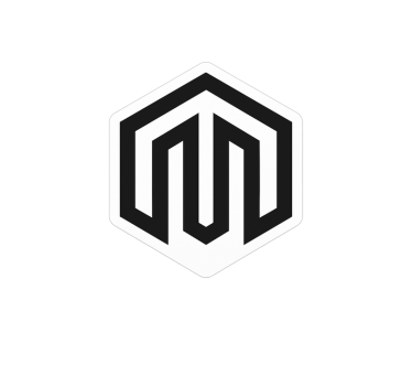 Geometric modern hexagon design motorcycle decals - TenStickers