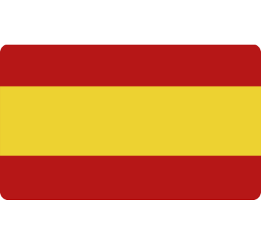 Motorcycle decals spain flag for helmet - TenStickers