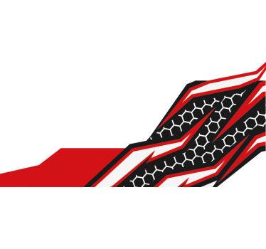 Personalised racing design motorcycle decals - TenStickers