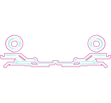 Motorcycle decals lines on transparent background - TenStickers