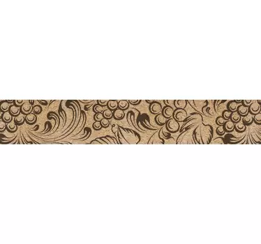 Cork effect border decal - TenStickers