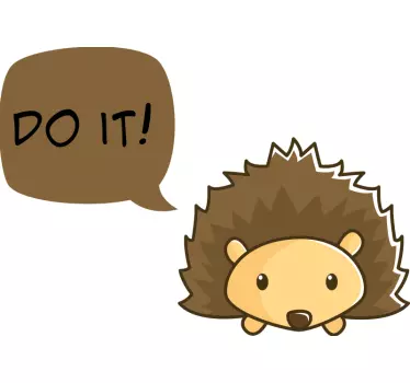 Do It Laptop Sticker - TenStickers