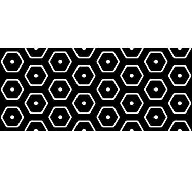 geometric minimalist pattern furniture decal - TenStickers