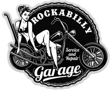 Motorcycle decals classic chopper silhouette - TenStickers