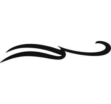 Boat decal sleek wave design - TenStickers