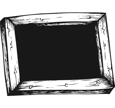 Blackboard Slate Sticker - TenStickers