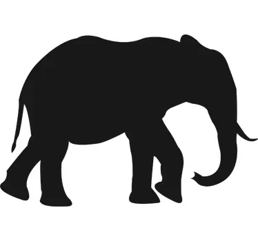 Elephant Chalkboard Wall Sticker - TenStickers