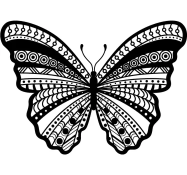 butterfly animal wall sticker - TenStickers