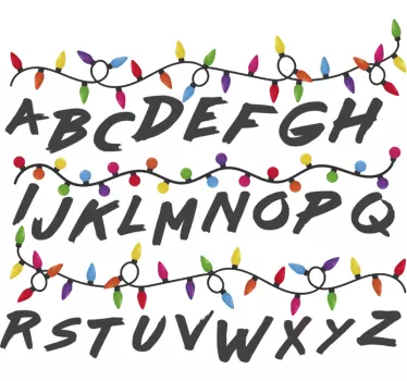 Stranger Things cinema decal - TenStickers