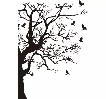 Branches window decal - TenStickers