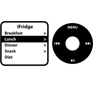 iFridge  appliance decals - TenStickers
