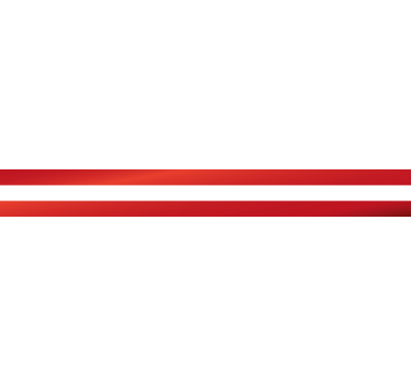 Red graphic stripe lines  car decal - TenStickers