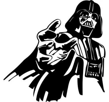 Character Darth Vader cinema decal - TenStickers