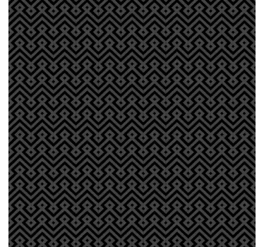 Geometric grey floor vinyl carpet for floor - TenStickers
