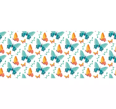 Lively butterfly concept butterfly wall sticker - TenStickers