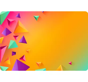 Cool background laptop stickers - TenStickers