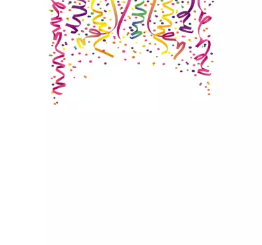 Whiteboard Confetti Sticker - TenStickers
