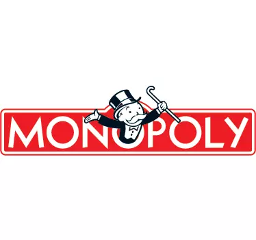 Monopoly Wall Sticker - TenStickers
