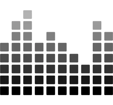 Sound Graphic Wall Sticker - TenStickers