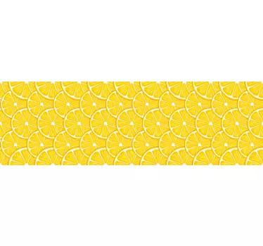 Fruit sticker bright lemon design - TenStickers