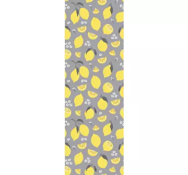 Tropical lemon  fridge decals - TenStickers