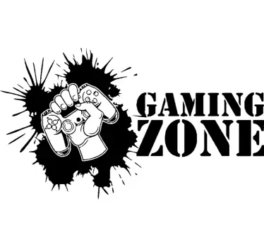 Wall sticker gaming controller explosion - TenStickers