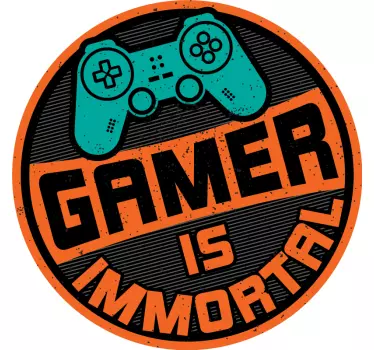 Gamer immortal emblem wall sticker - TenStickers