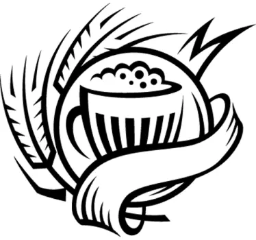 Beer Logo Kitchen Sticker - TenStickers
