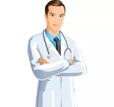 Medical Doctor Wall Sticker - TenStickers