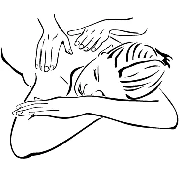 Massage Shop Sticker - TenStickers