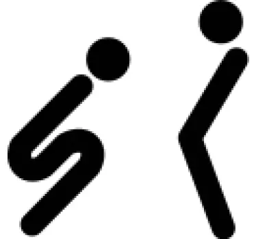 Door sticker restroom sign symbols - TenStickers