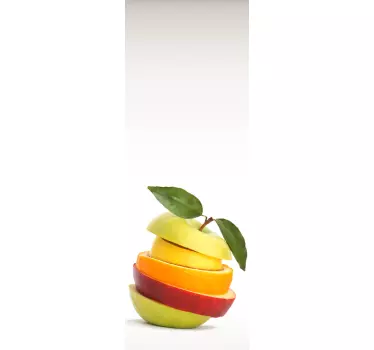 Fruit Slices Fridge Sticker - TenStickers