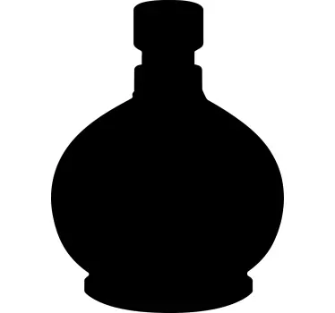 Chalkboard sticker scientific equation bottle - TenStickers