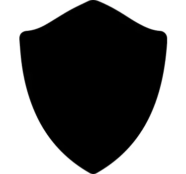 Chalkboard sticker shield design - TenStickers