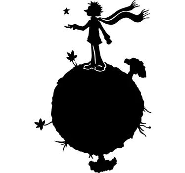 Chalkboard sticker for kids around the world - TenStickers