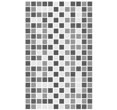 Shower screen sticker mosaic pattern sheet - TenStickers