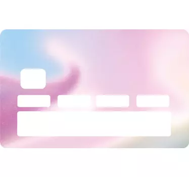 Credit card sticker abstract colorful background - TenStickers