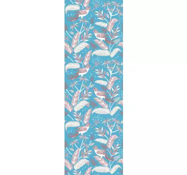 Nature Inspired Design shower screen sticker - TenStickers