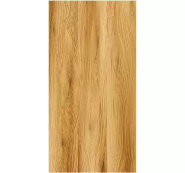 Realistic wood texture background door sticker - TenStickers