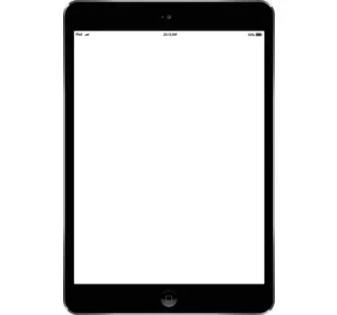 Black iPad Air Whiteboard Sticker - TenStickers