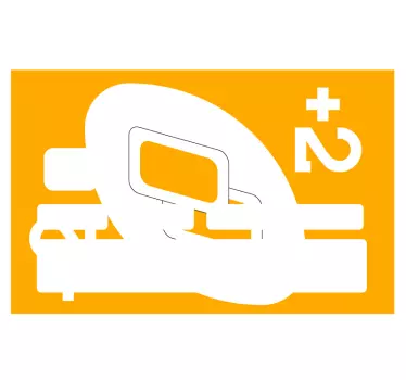 Orange credit design credit card sticker - TenStickers