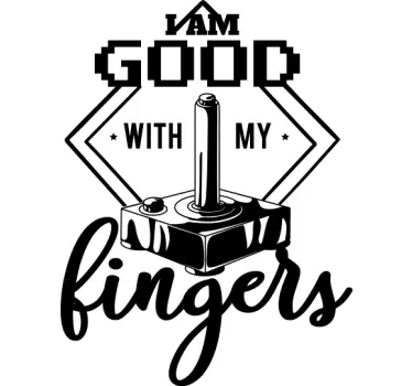 Classic Controller Statement wall sticker - TenStickers