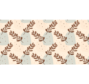 aesthetic ramas pastel plant sticker - TenStickers