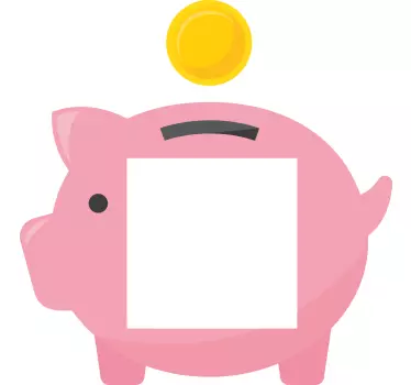 Money box switch inanimate stickers - TenStickers