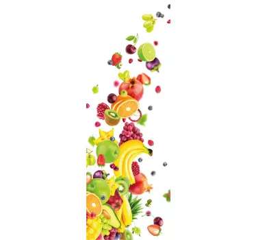Fruit vinyl fridge sticker - TenStickers