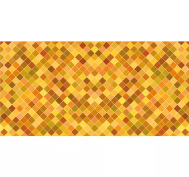 Backsplash small tiles square sticker - TenStickers