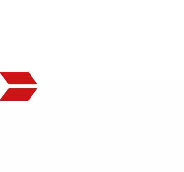 White and Red Scooter Sticker - TenStickers