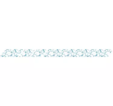 Skateboard Wave Pattern scooter decal - TenStickers