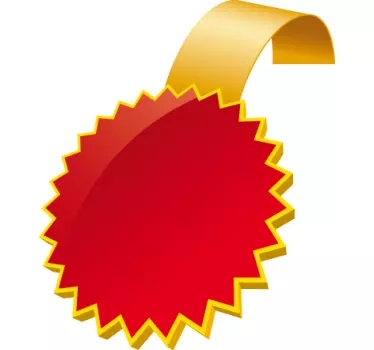 Customisable Special Offer Vinyl Label Sticker - TenStickers