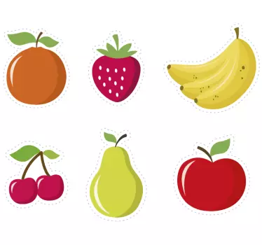 Fruit Set Huawei Phone Sticker - TenStickers